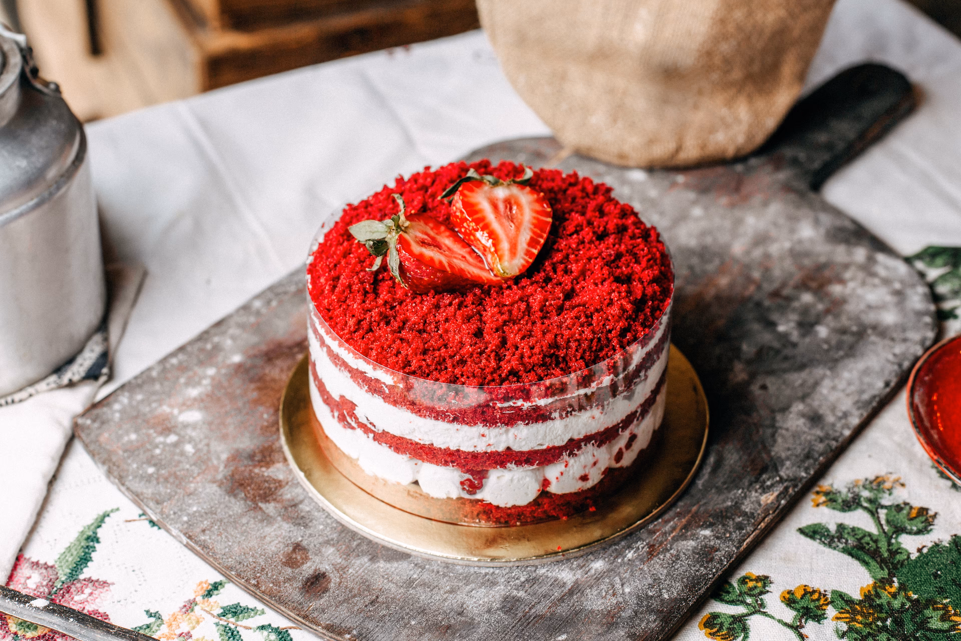 ¿Qué sabor tiene el pastel red valvet cake - pastel de terciopelo rojo?