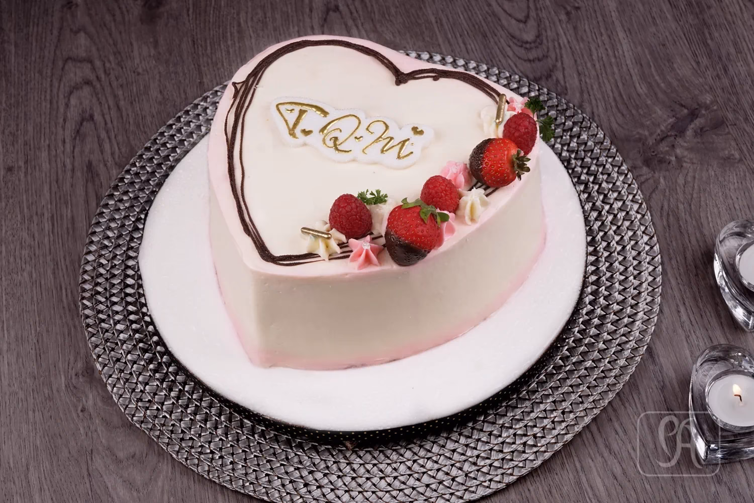 ¿Cómo preparar un pastel de corazón para San Valentín?