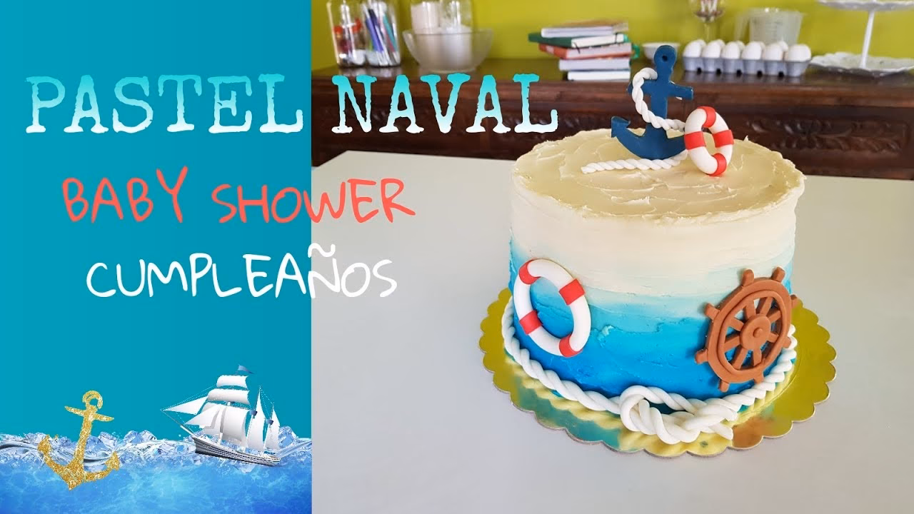 ¿Cómo darle un toque más naval a tu pastel?
