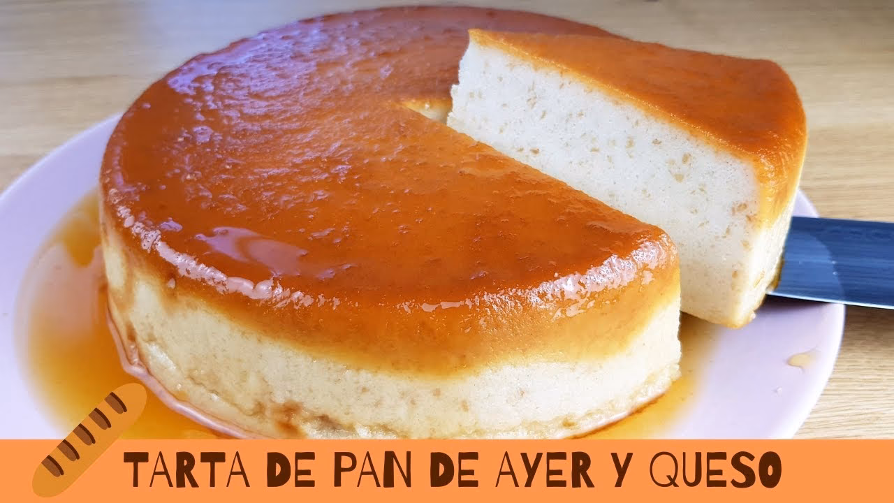 ¿Cómo hacer un pastel de pan sencillo?