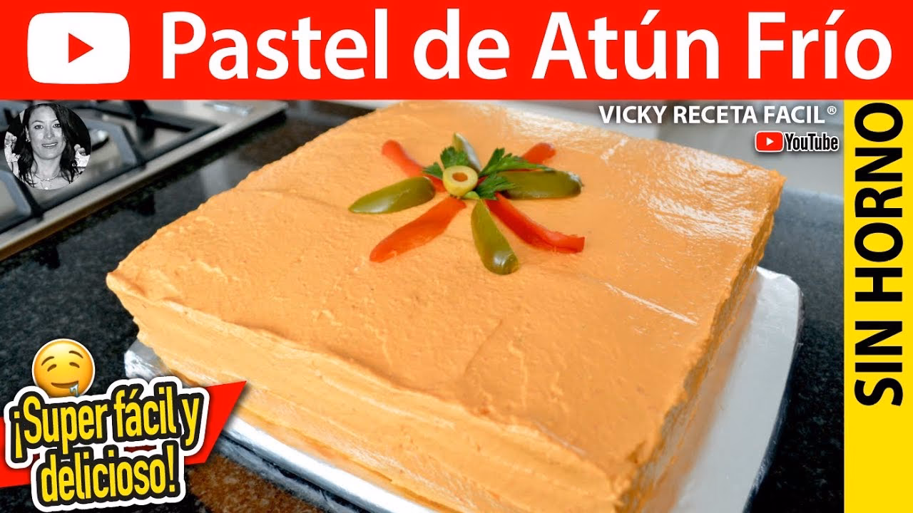 ¿Cómo decorar un pastel de atún?