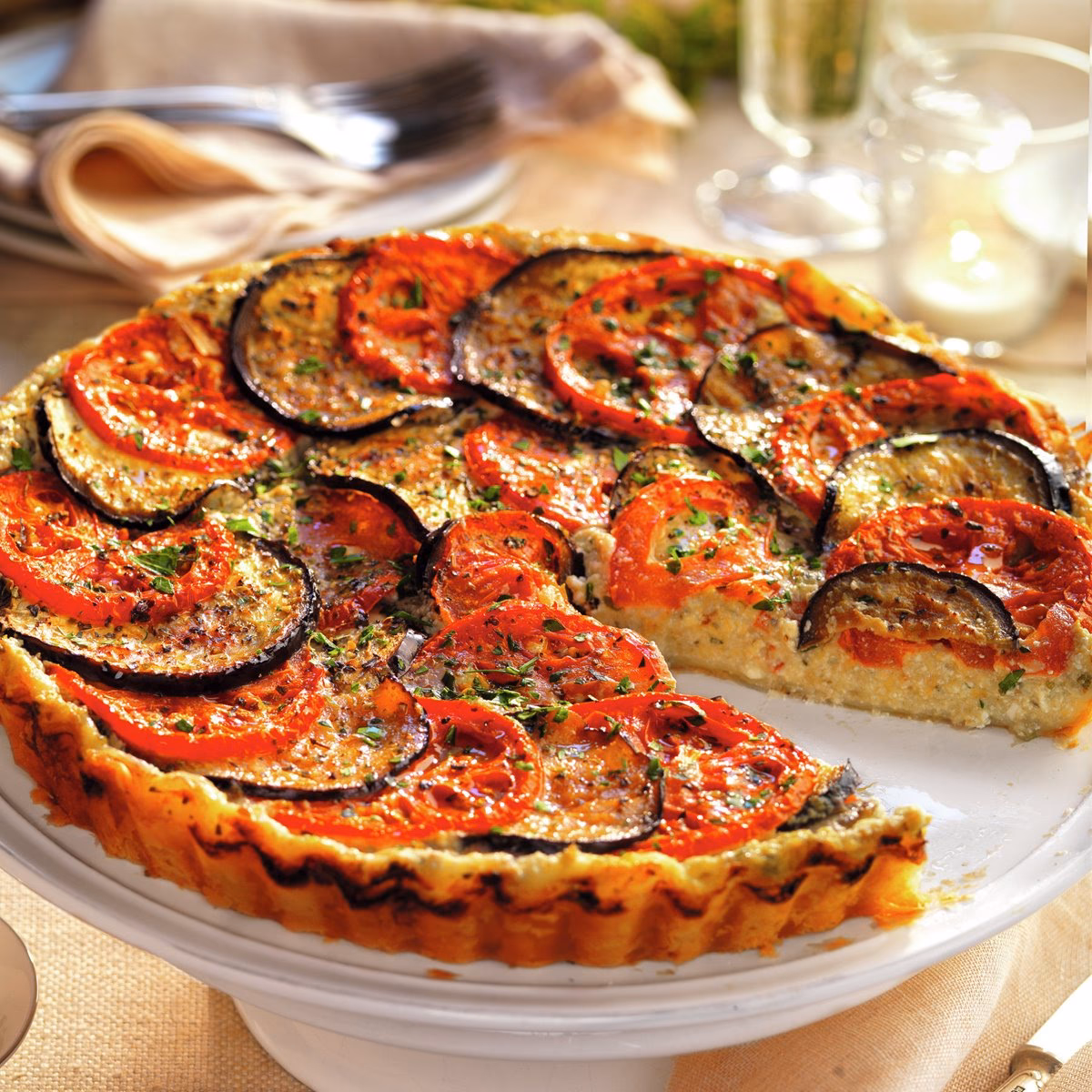 ¿Cómo hacer mozzarella con berenjenas?