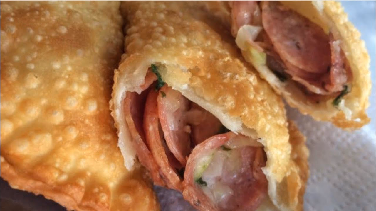 Como preparar um pastel de Calabresa?