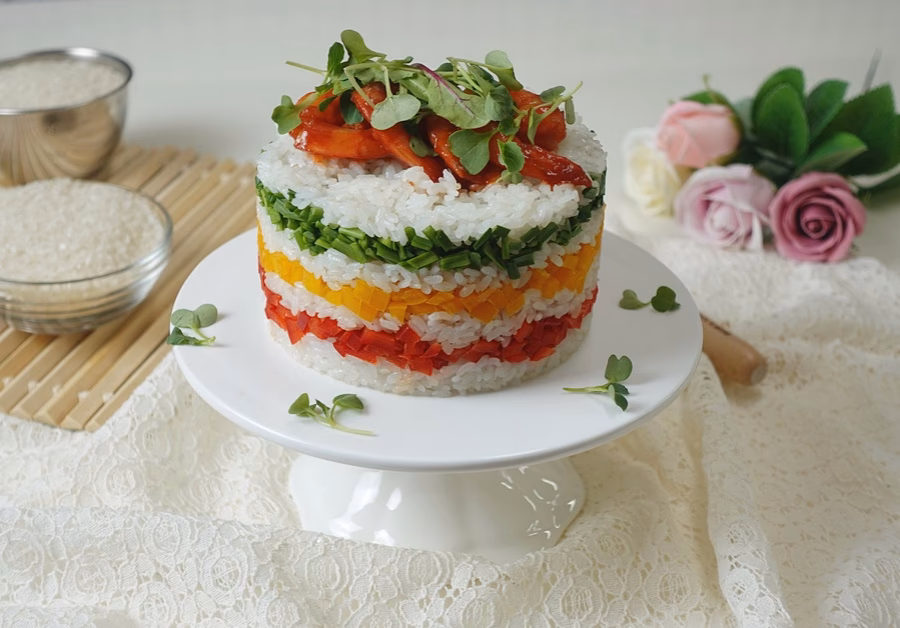 ¿Cómo se prepara el arroz con camarones y guisantes?