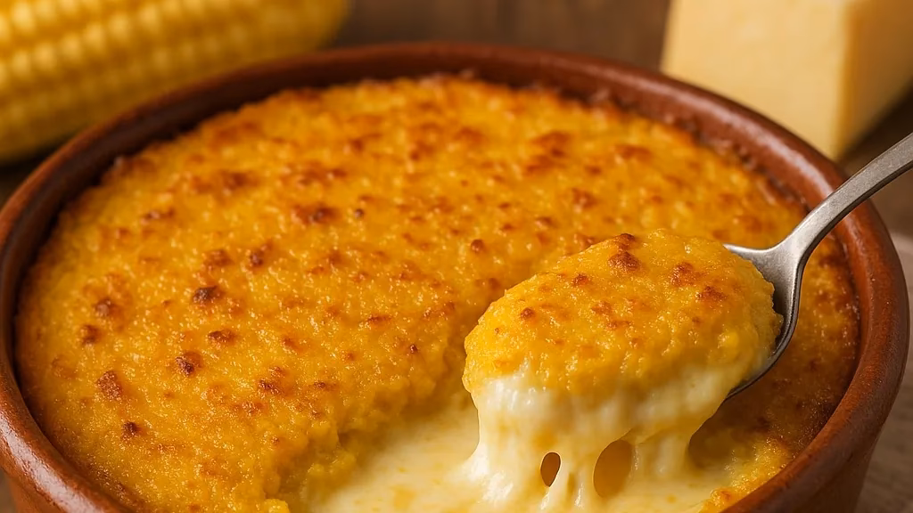 ¿Qué es un pastel de choclo con queso?