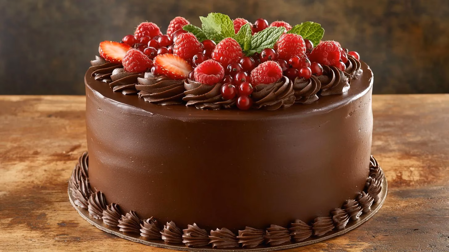 ¿Qué combinación de texturas ofrece el pastel con frutos rojos?