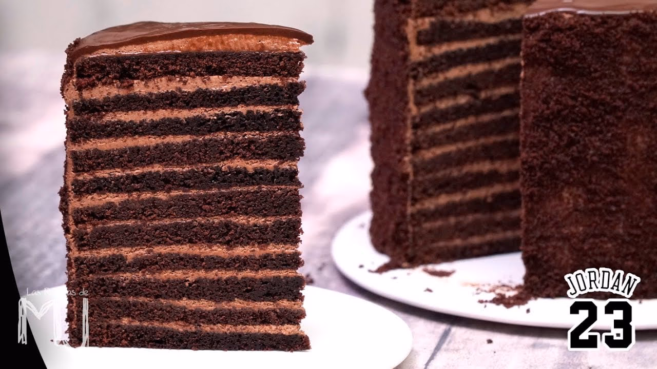 ¿Cómo hacer un pastel de capas de chocolate?
