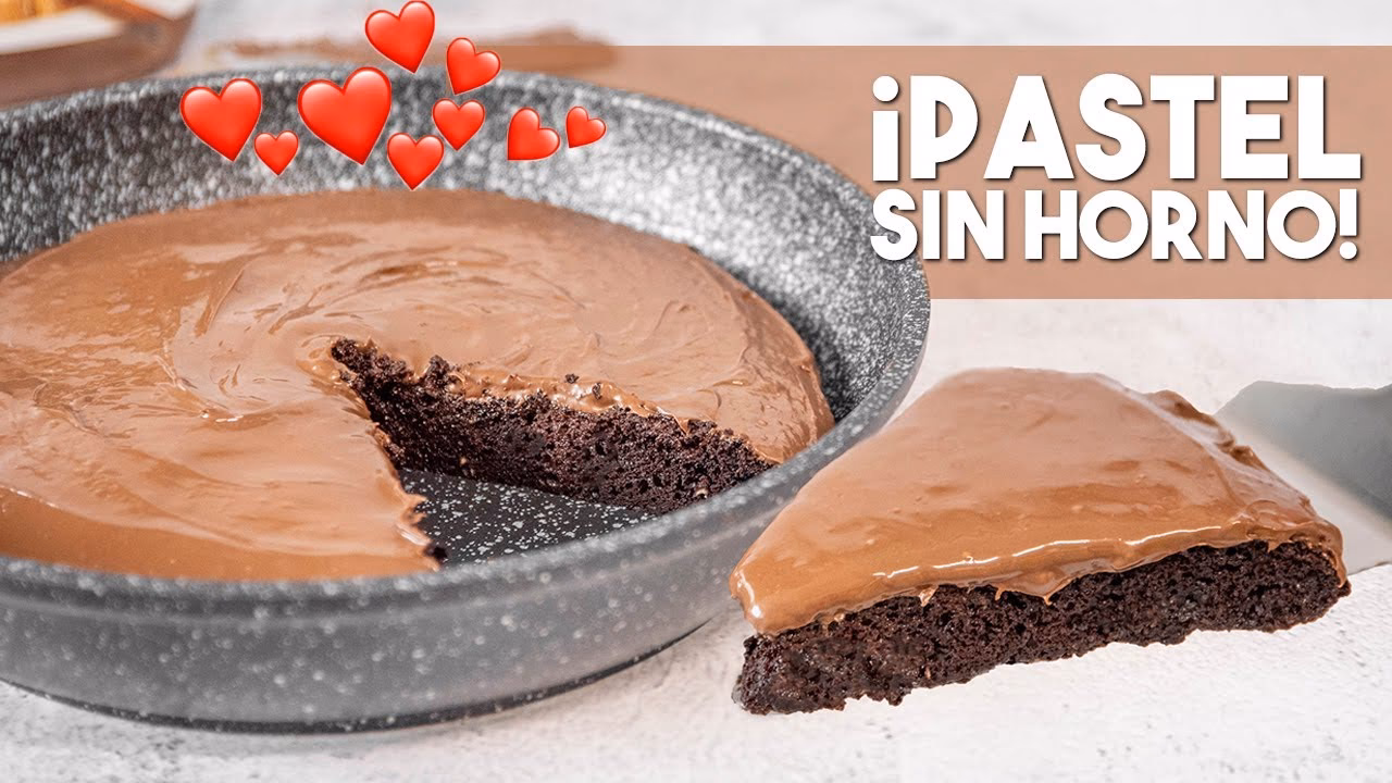 ¿Cómo preparar un pastel de chocolate en sartén?