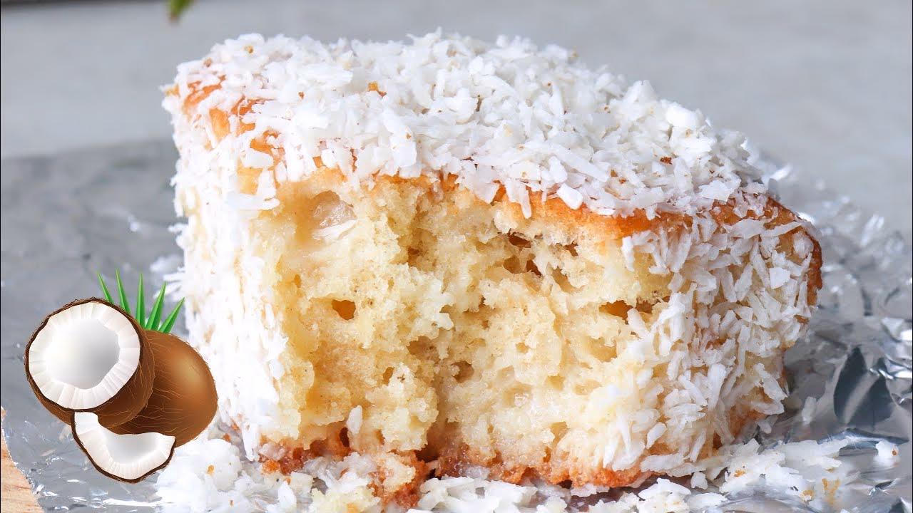 ¿Qué sabor tiene el pastel de coco con leche condensada?