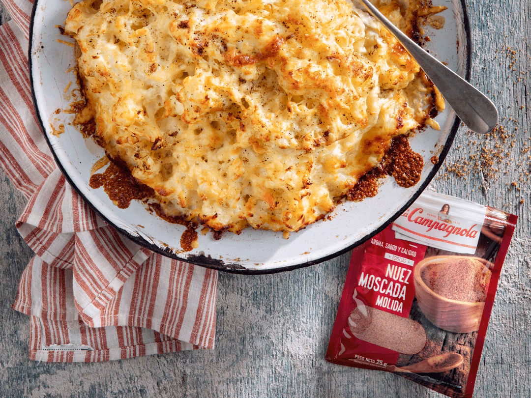 ¿Cómo se prepara la coliflor gratinada al horno?