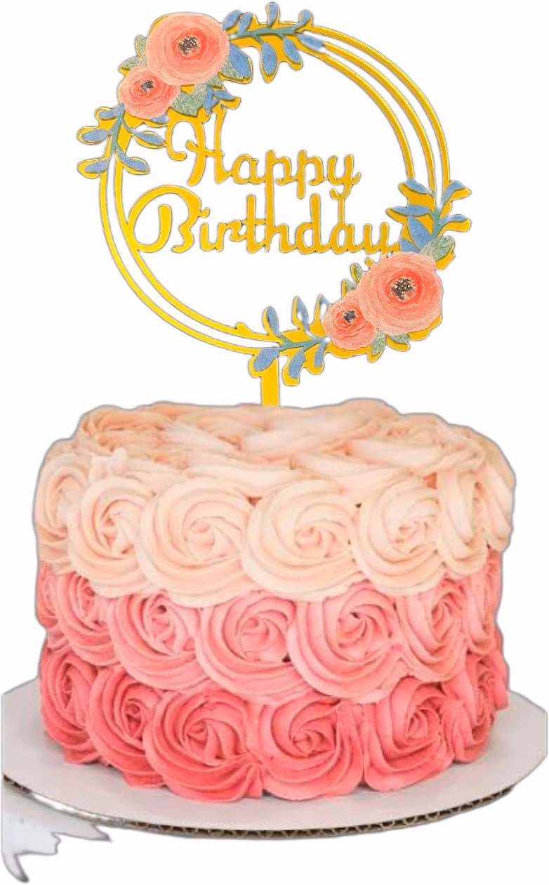 ¿Cómo se colocan las flores en un pastel?