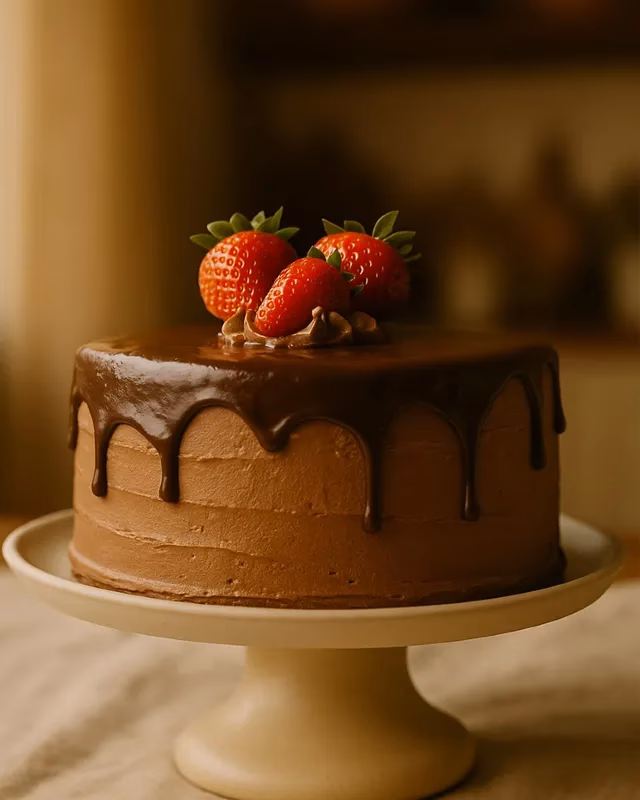 ¿Qué es el pastel de doble chocolate?