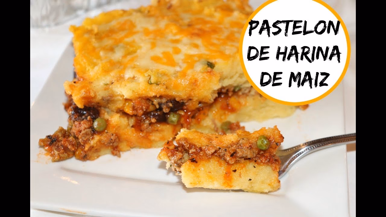 ¿Qué es el pastelón de harina de maíz?