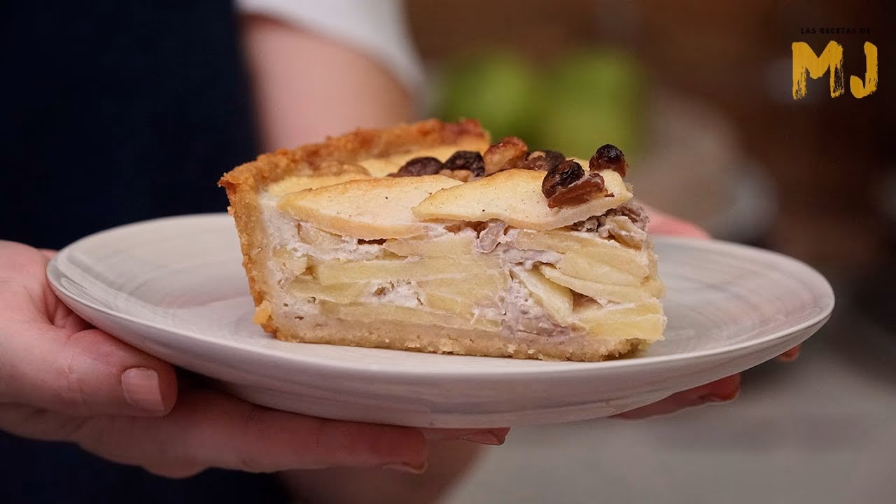 ¿Cómo se toma la tarta de manzana alemana?