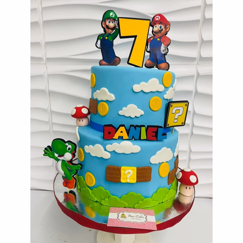 ¿Qué es el pastel de Mario Bros?