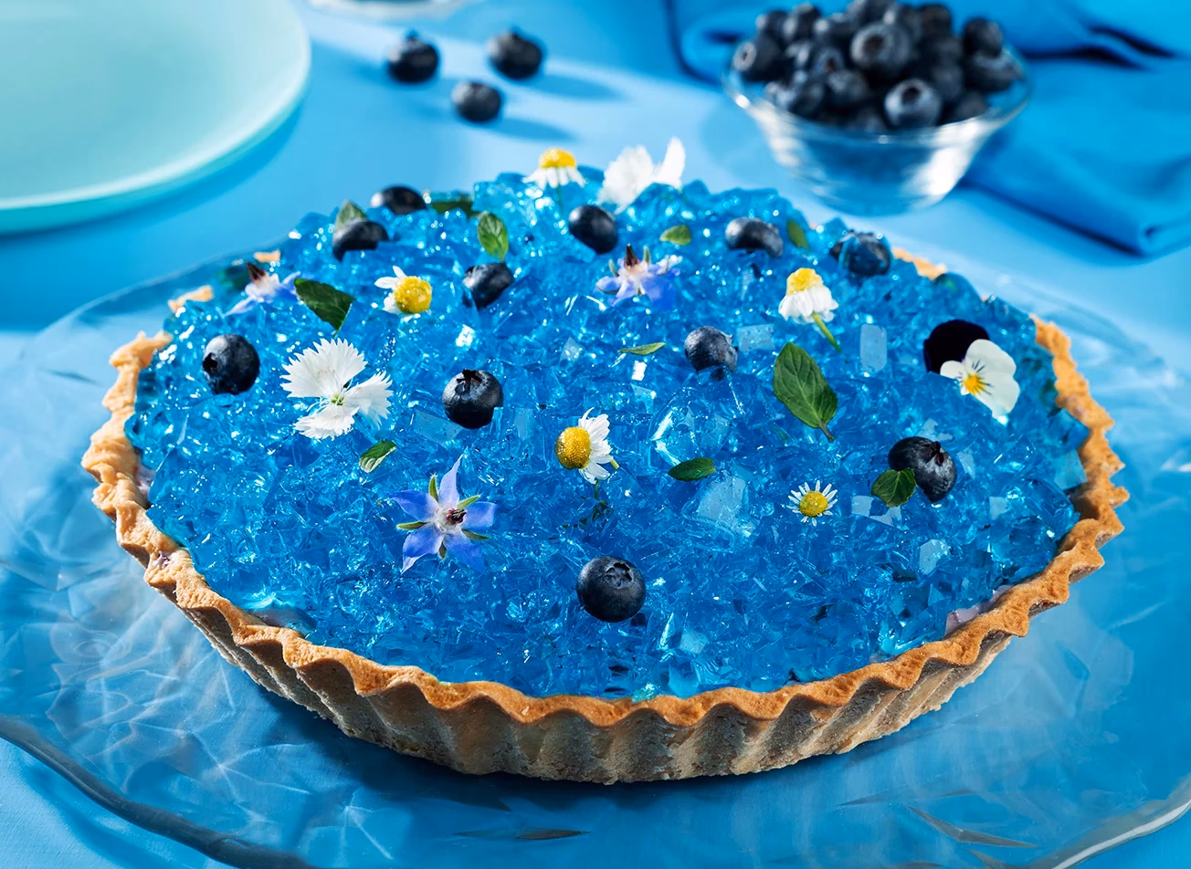 ¿Cómo se preparan las moras azules?