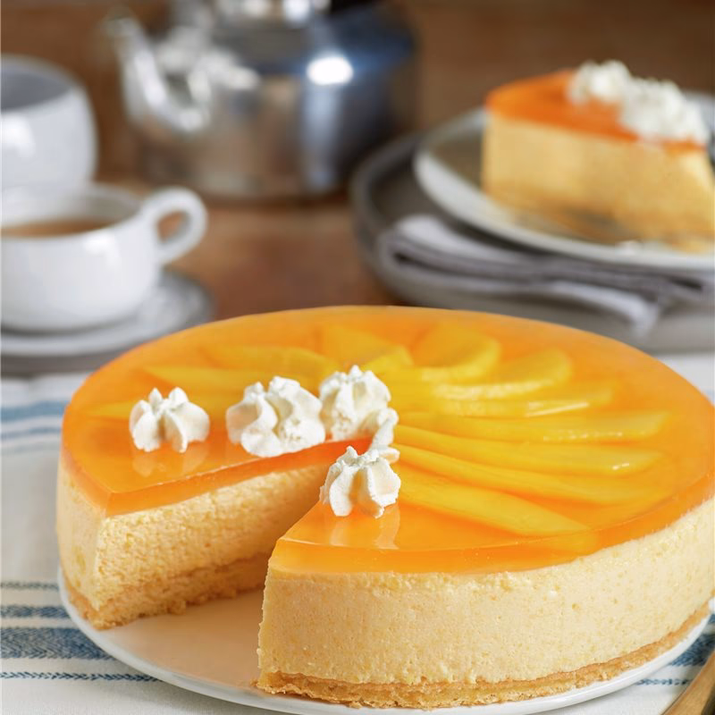 ¿Cómo se fusionan los sabores de la mousse y el puré de mango?