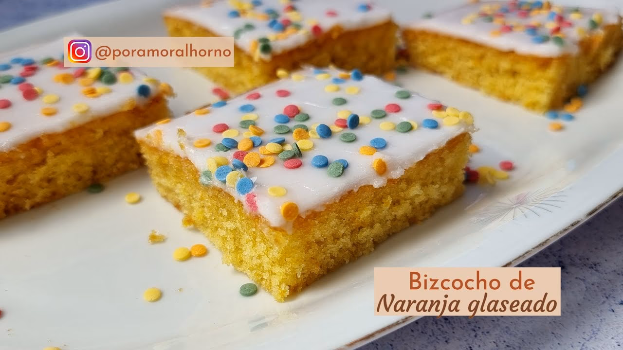 ¿Cómo se hace el glaseado de naranja?