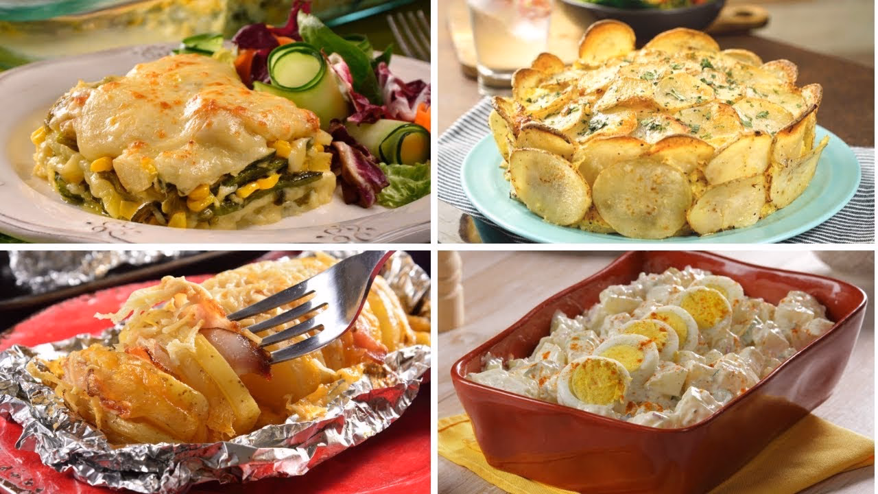 ¿Cómo preparar una ensalada de papa cocida?