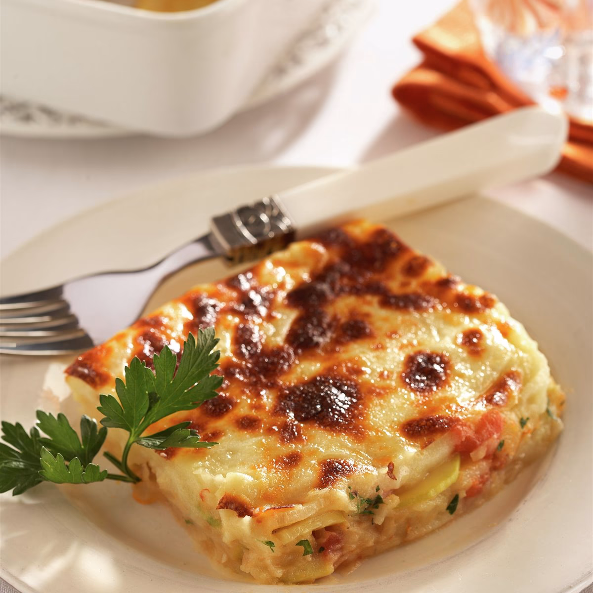 ¿Qué es el pastel de patata y calabacín?