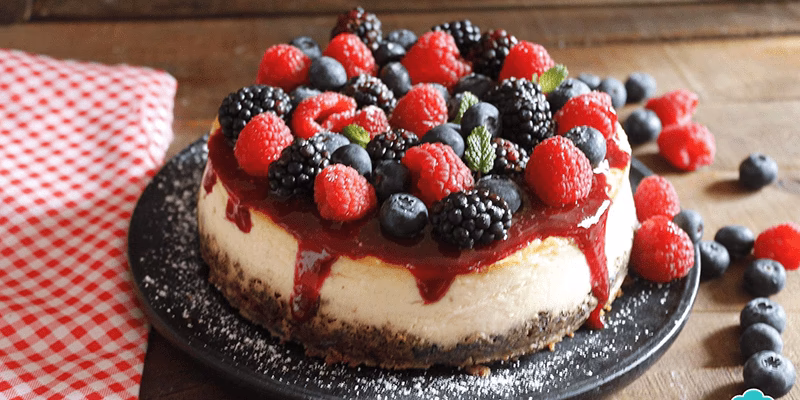 ¿Qué es un pastel de queso al horno?