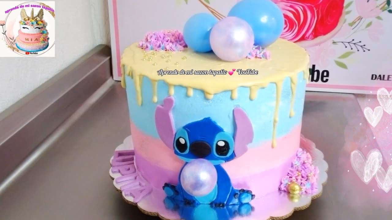 ¿Qué es la tarta fondant Stitch?