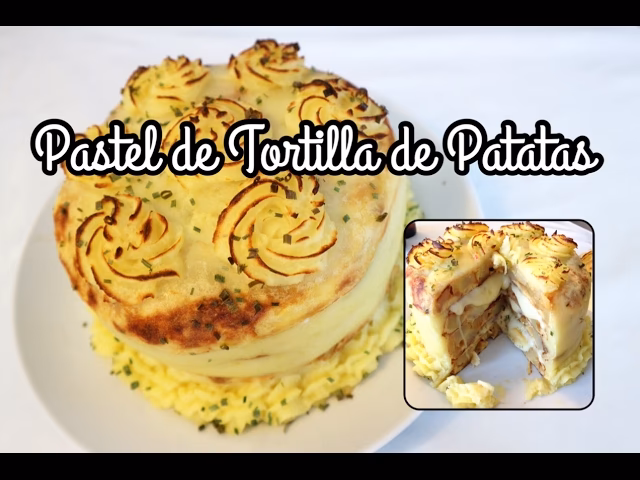 ¿Qué es un pastel de tortilla de patatas con salchichas?