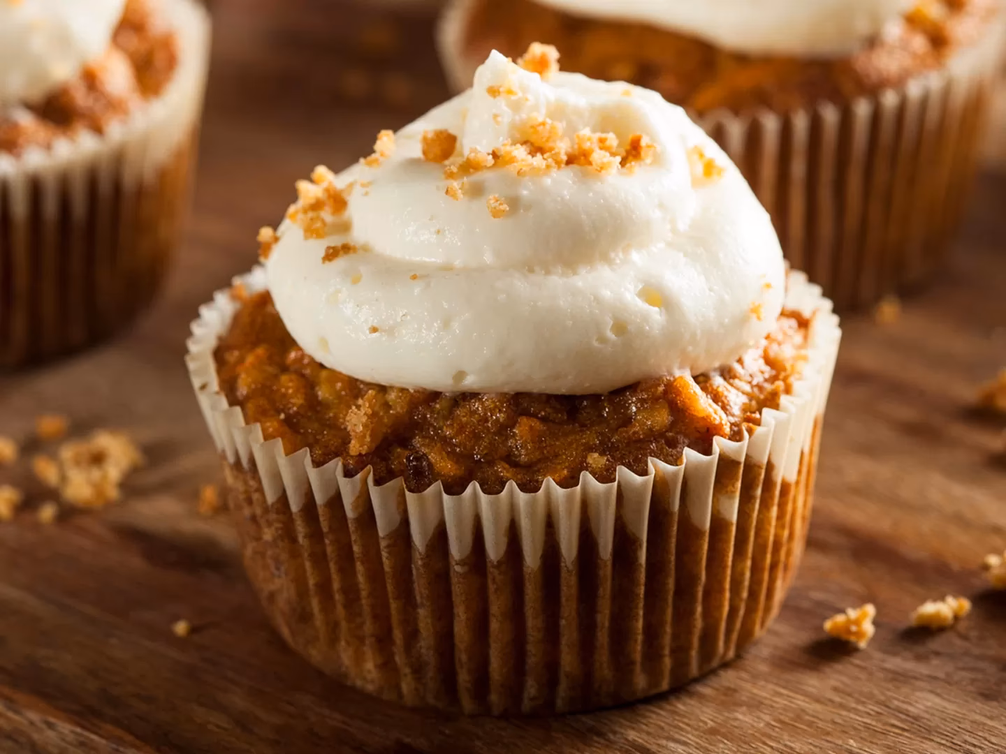 ¿Cuánto tiempo duran los cupcakes de pastel de zanahoria?