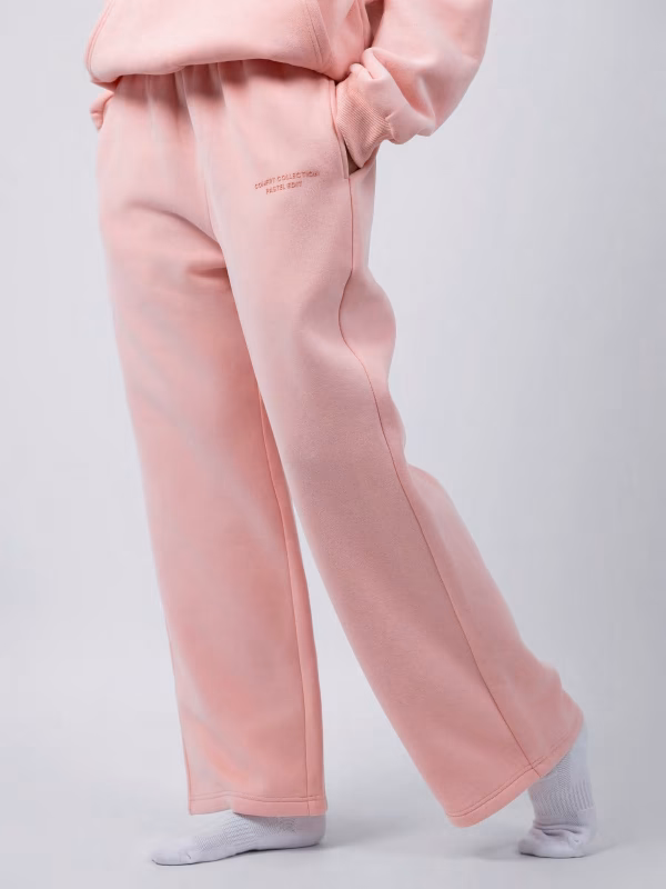 Are pastel pink sweatpants comfortable?