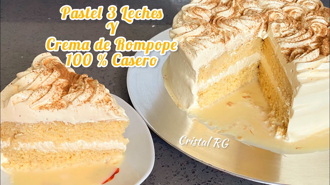 ¿Qué es el pastel de elote en salsa de rompope?