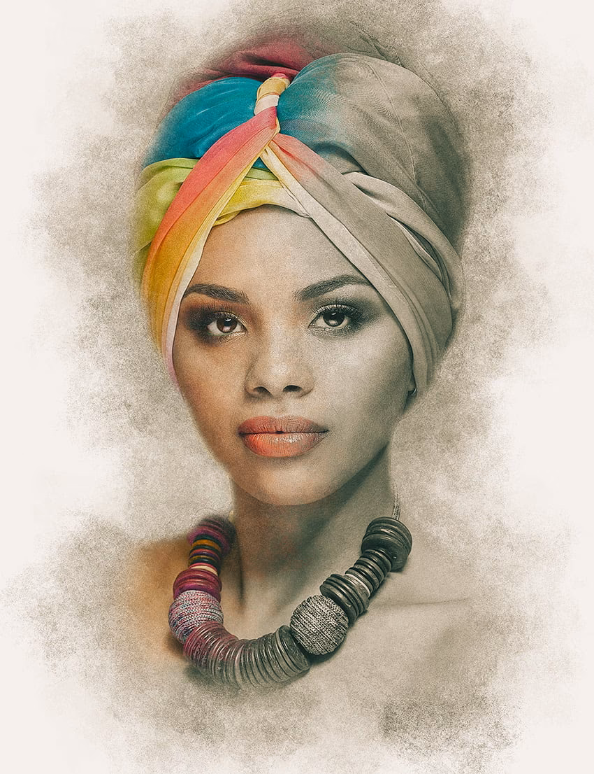 What is a soft pastel look?