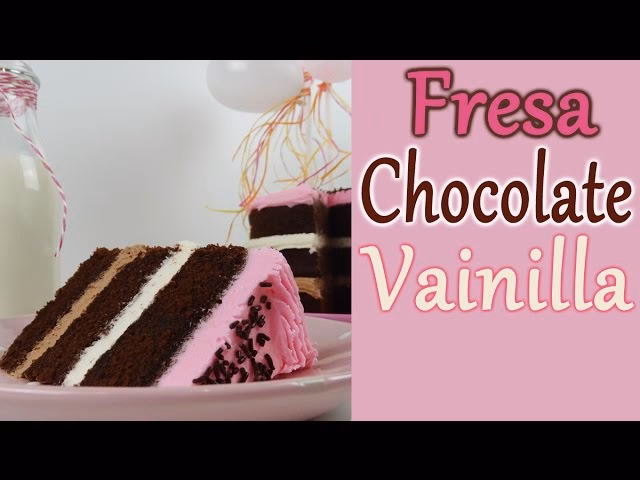 ¿Cómo hacer un pastel de chocolate y fresas?