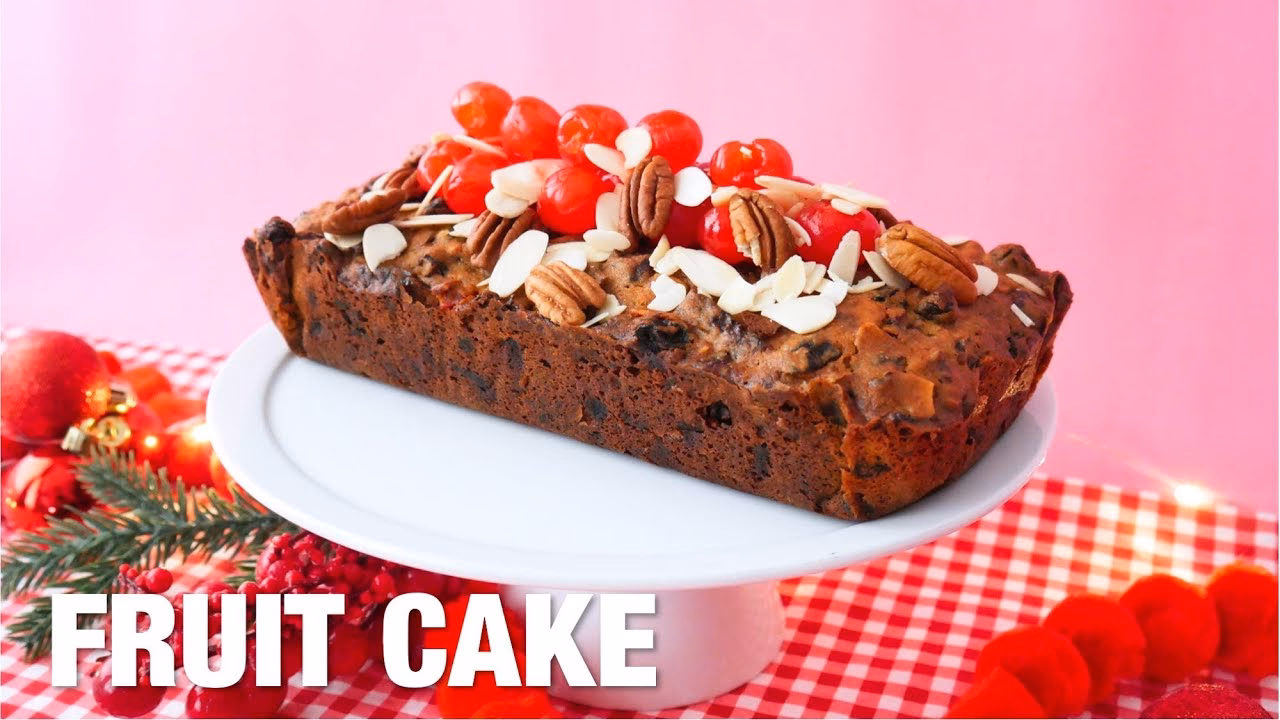 ¿Qué tipo de pastel es el Fruit Cake?