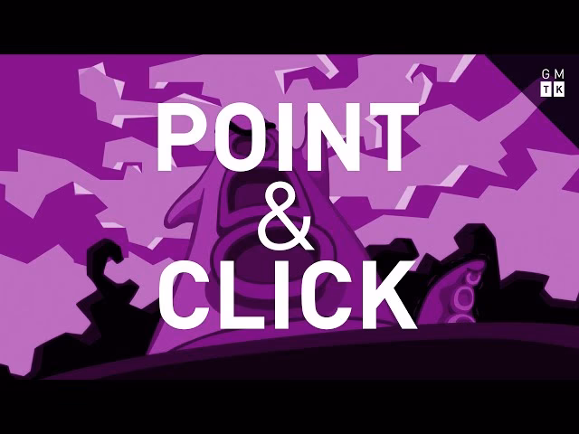 What is a point-and-click game?