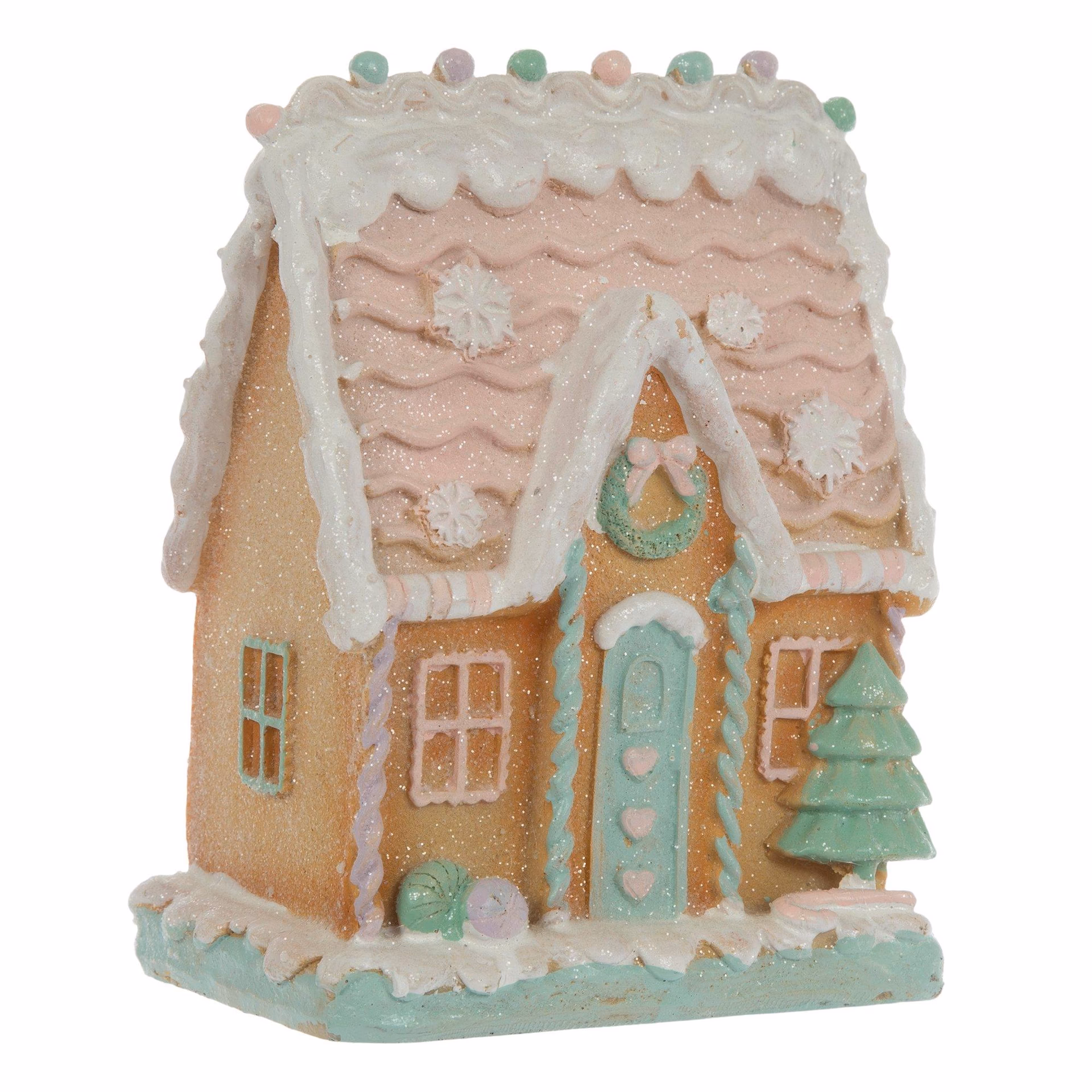 Where can I find the best pastel color gingerbread house?