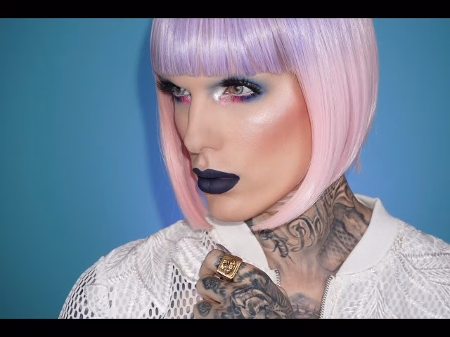 What can you use to enhance a pastel goth eye makeup look?