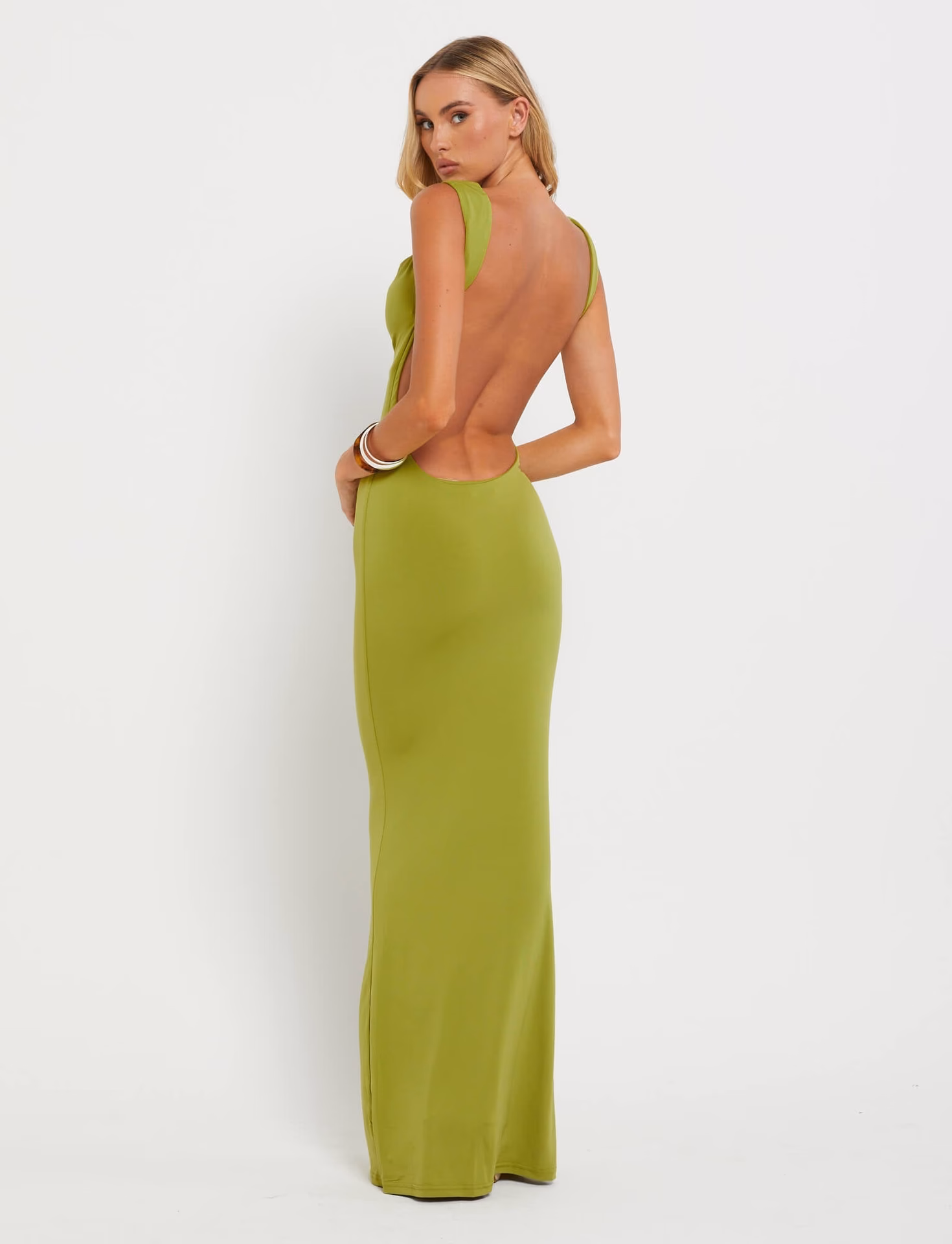 What to wear with a pastel green dress?
