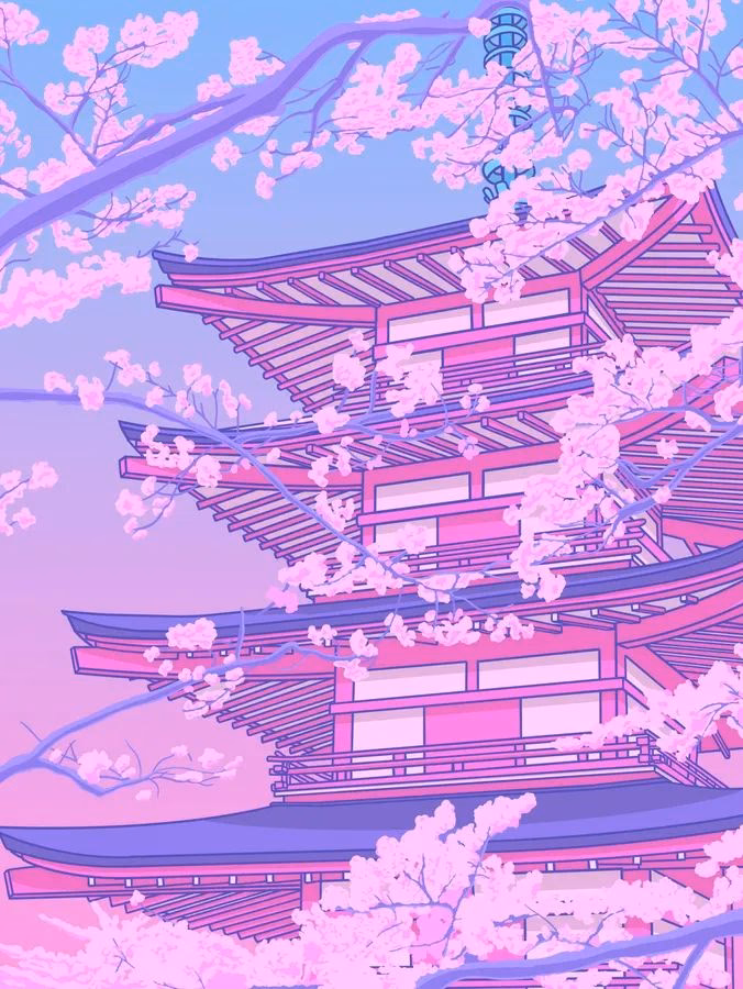How many Pastel Japanese aesthetic wallpapers are there?