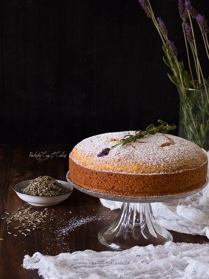 ¿Cómo hacer un pastel de lavanda?