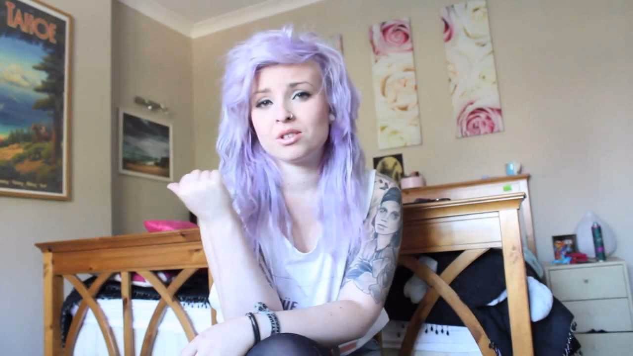 What is pastel lilac hair?