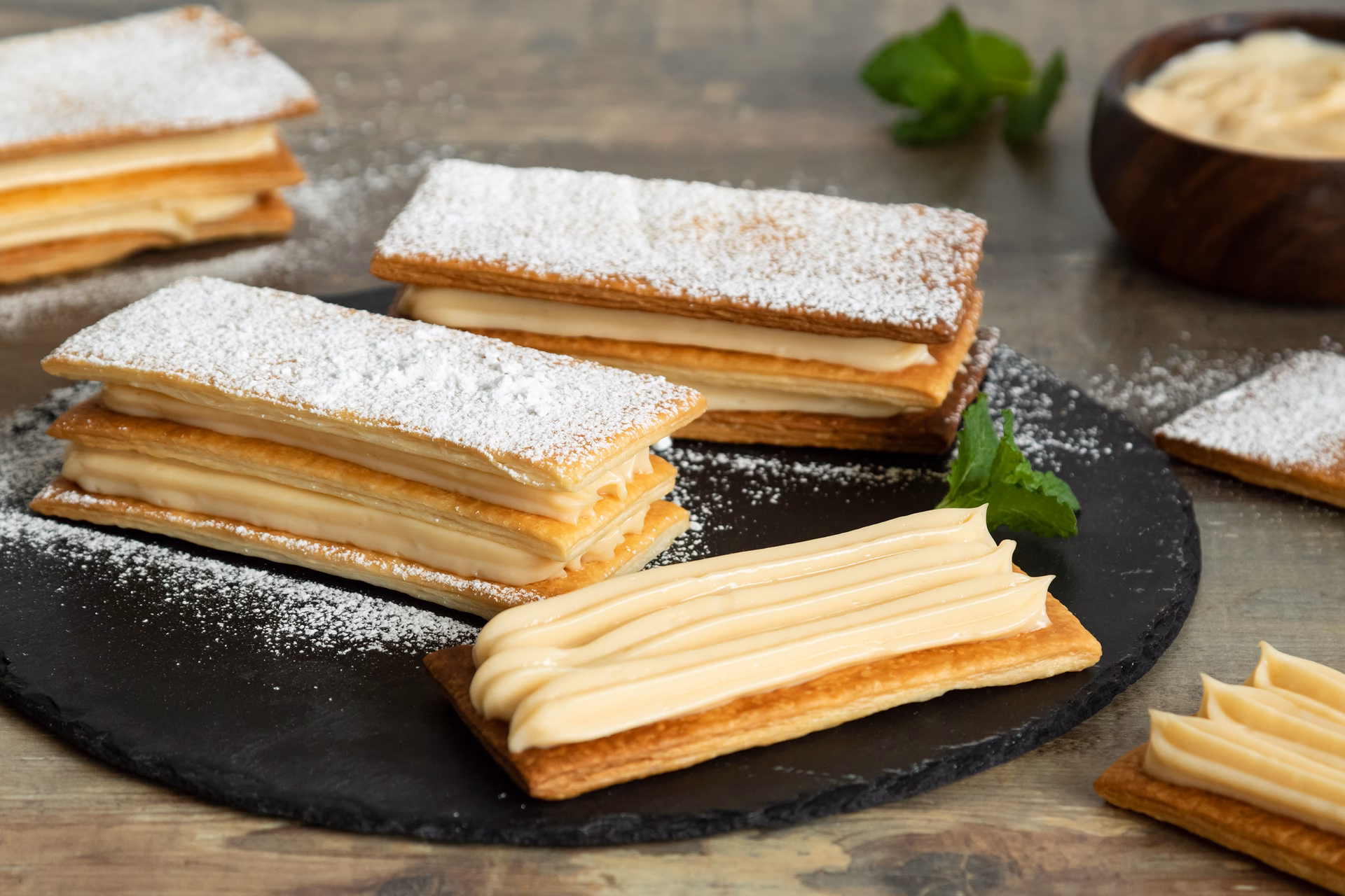 ¿Qué es el pastel mil hojas?