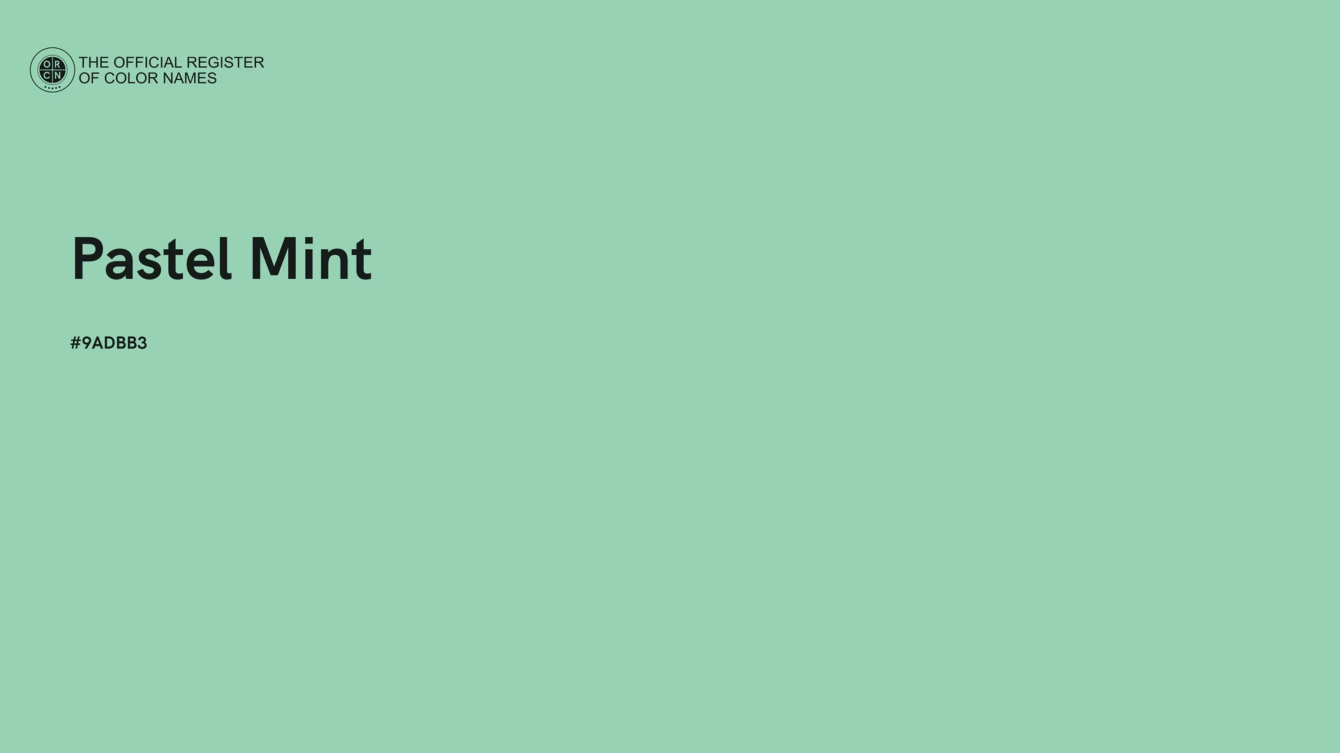 Who created the Mint And Green Color Scheme?