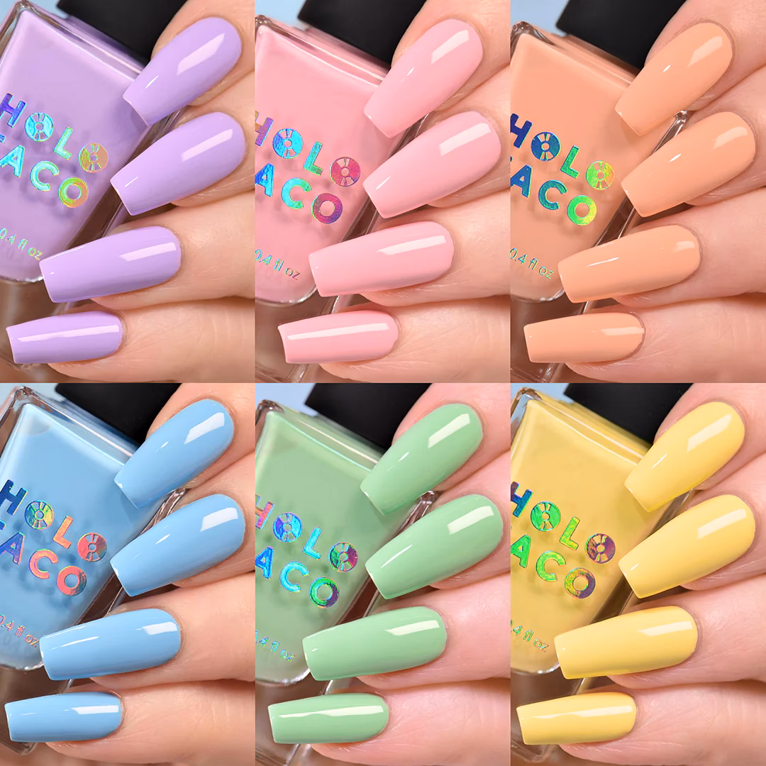 Are pastel nails a good color?