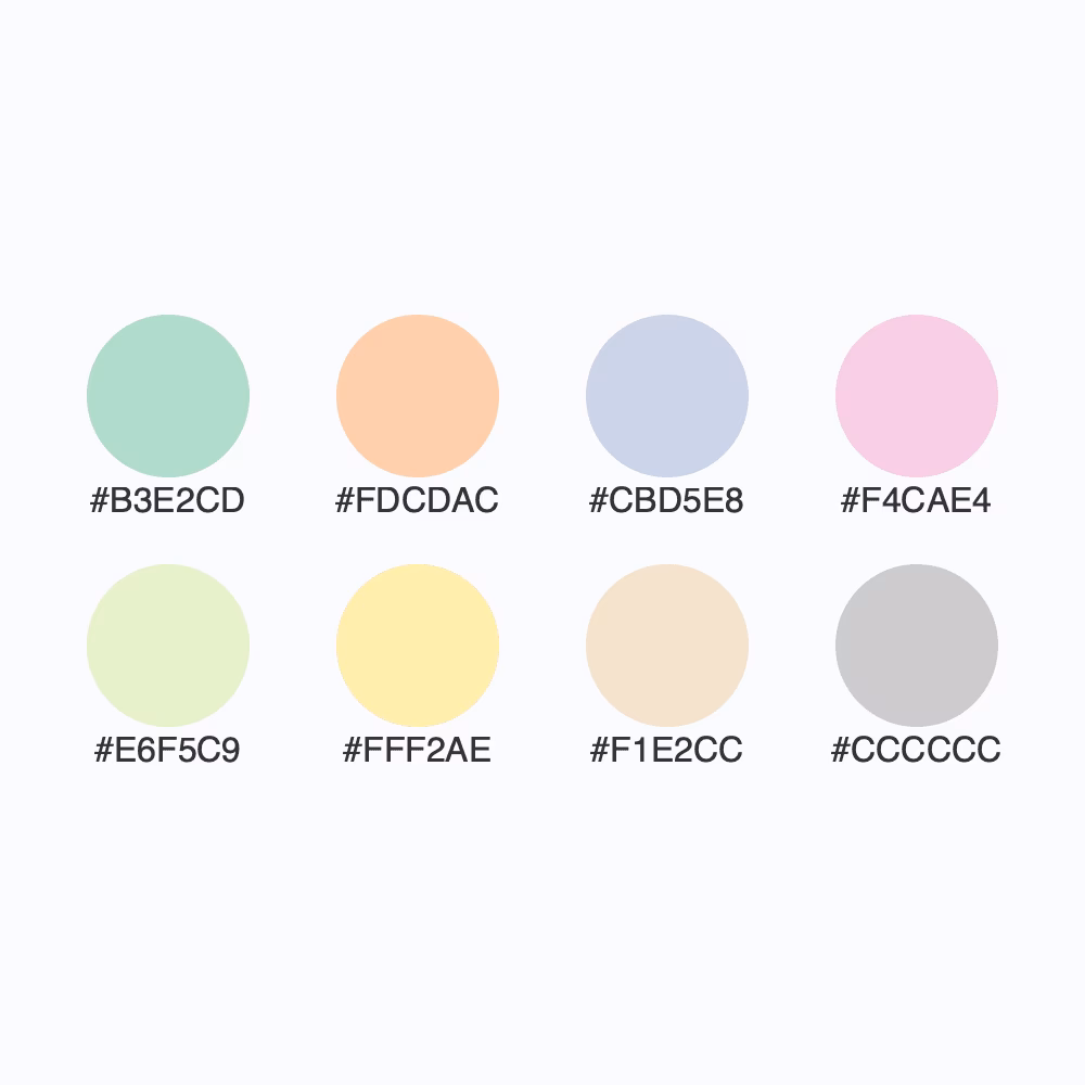 What is a pastel color?