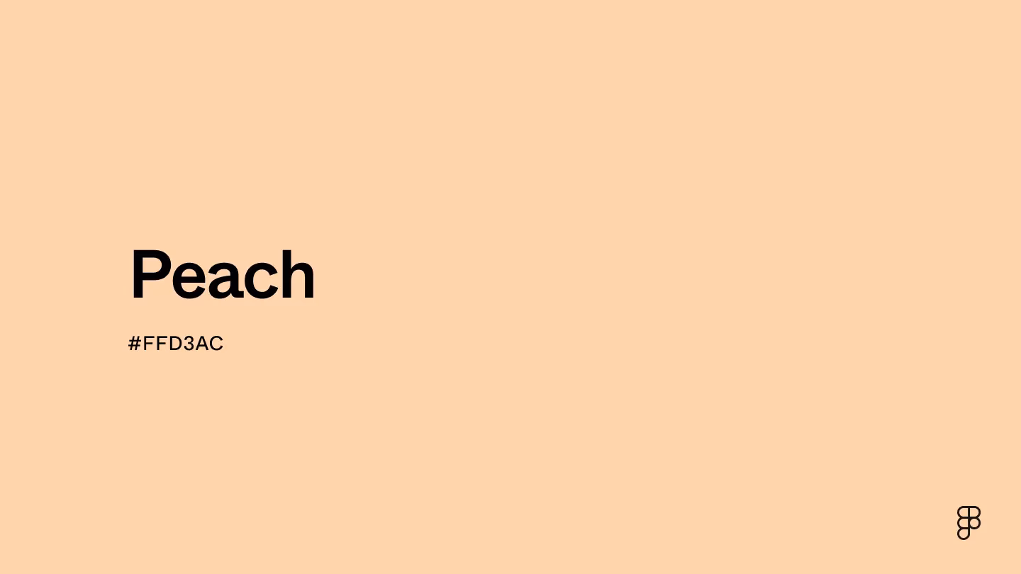 Where can I find a pastel peach color palette?