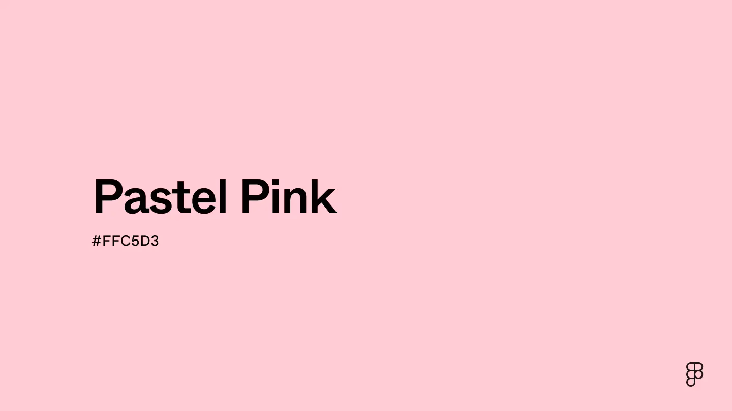 What is pastel pink?