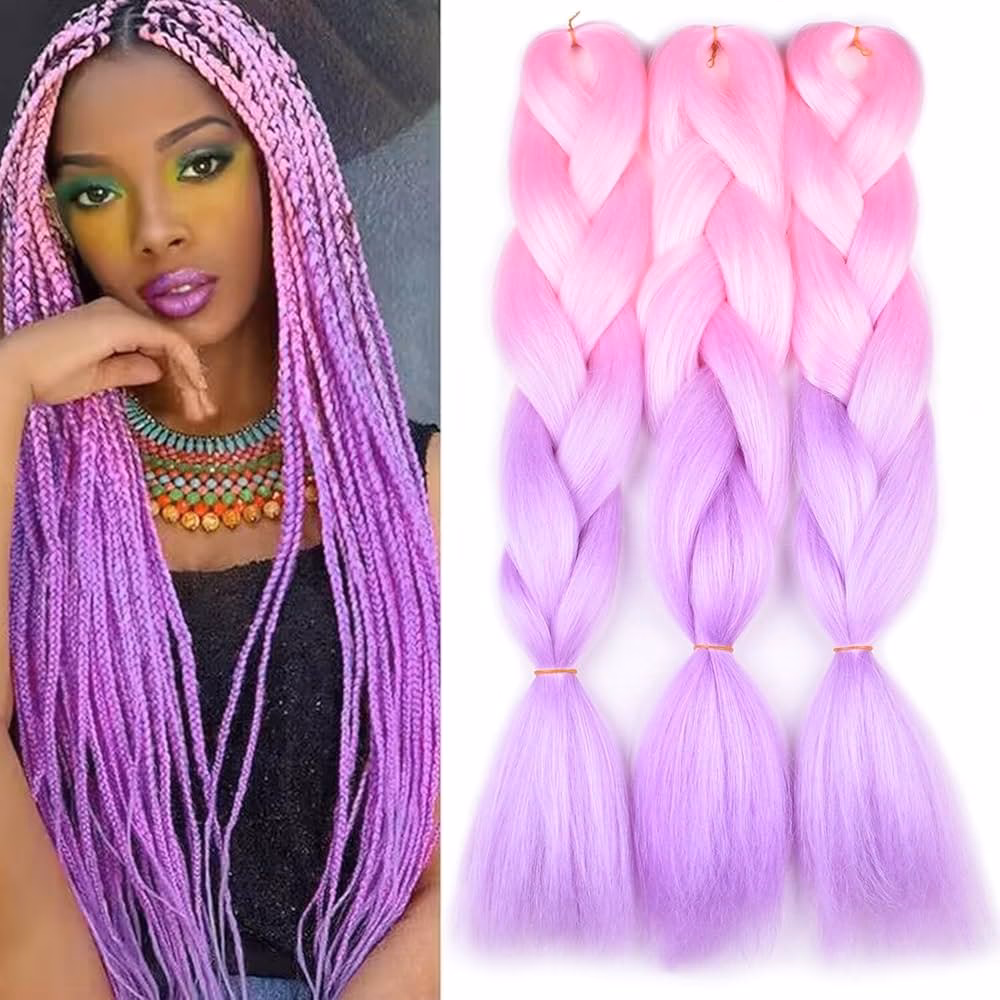 What are the best pink and purple hair styles?