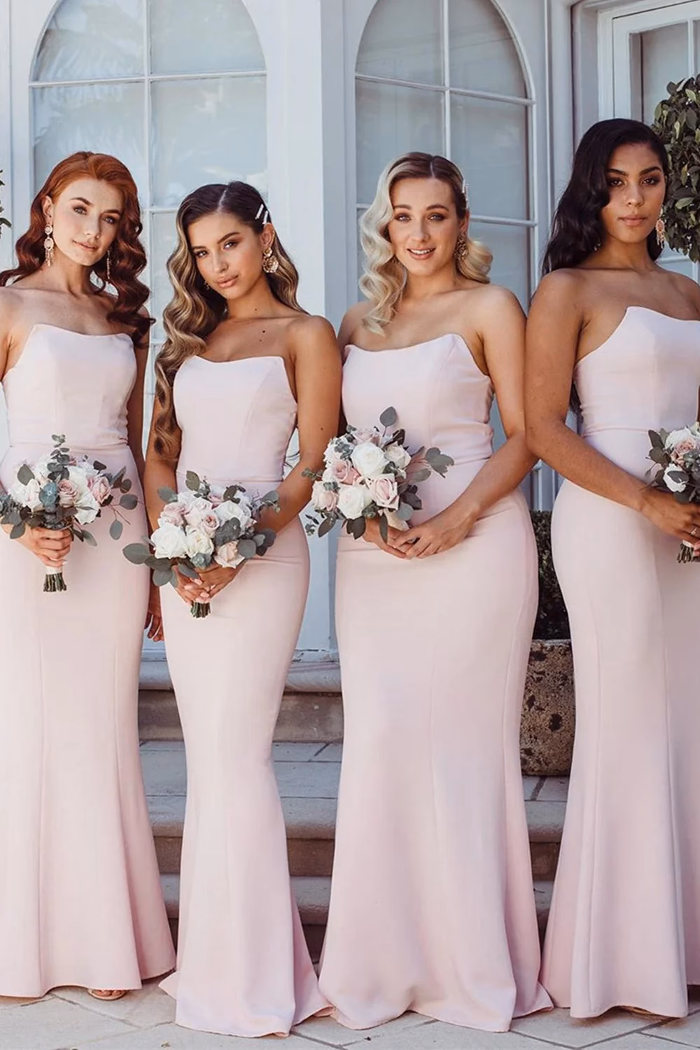 What kind of bridesmaid dresses are available?