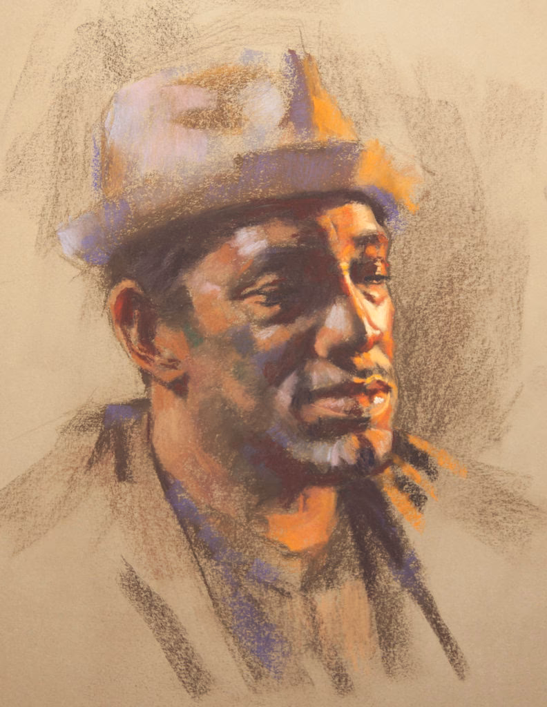 How do I order a pastel portrait?