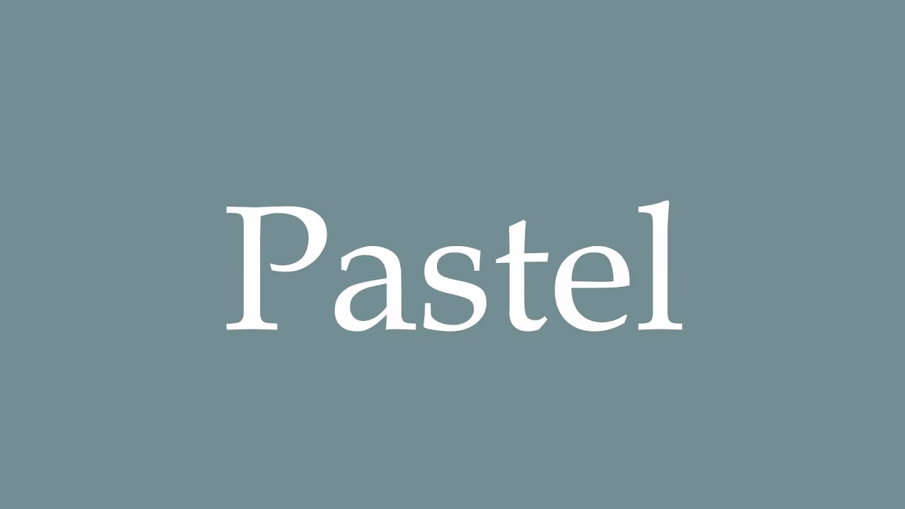Is pastel considered a painting?